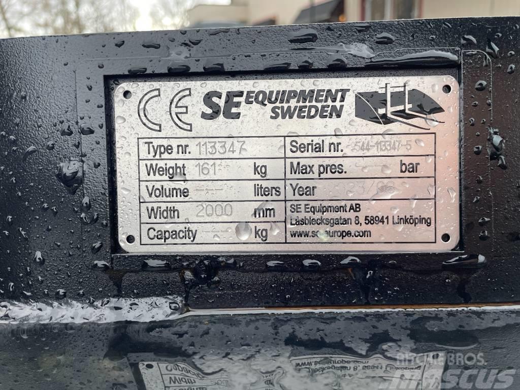 SE Equipment  Planeringsbalkar 1500-3000mm S30-S70 Citas sastāvdaļas