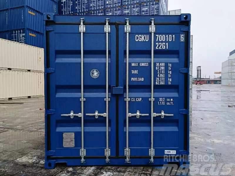 CIMC 20' 1 Trip Standard Height Shipping Container Uzglabāšanas konteineri