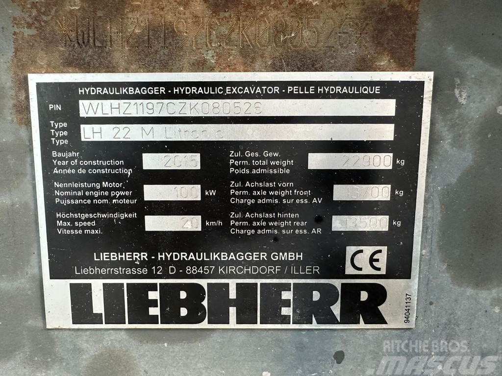 Liebherr LH22 Excavator Īpašie ekskavatori