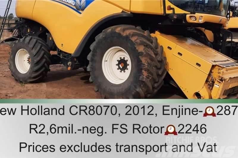 New Holland CR 8070 - 2246 rotor hours Citi
