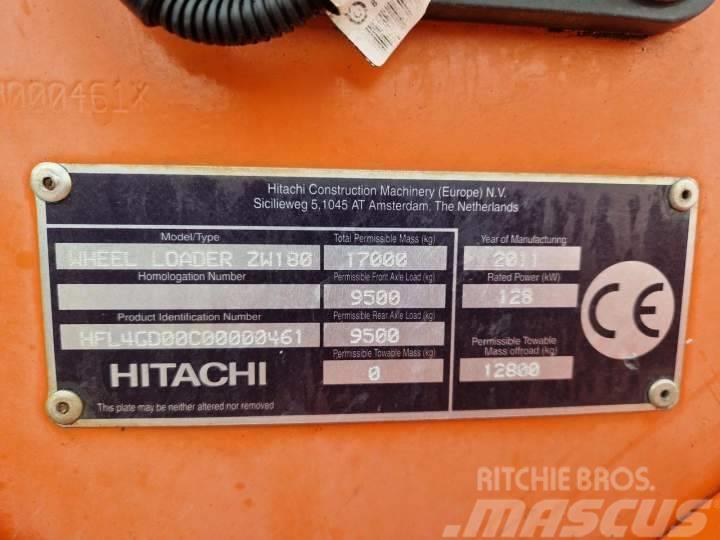 Hitachi ZW 180 Iekrāvēji uz riteņiem
