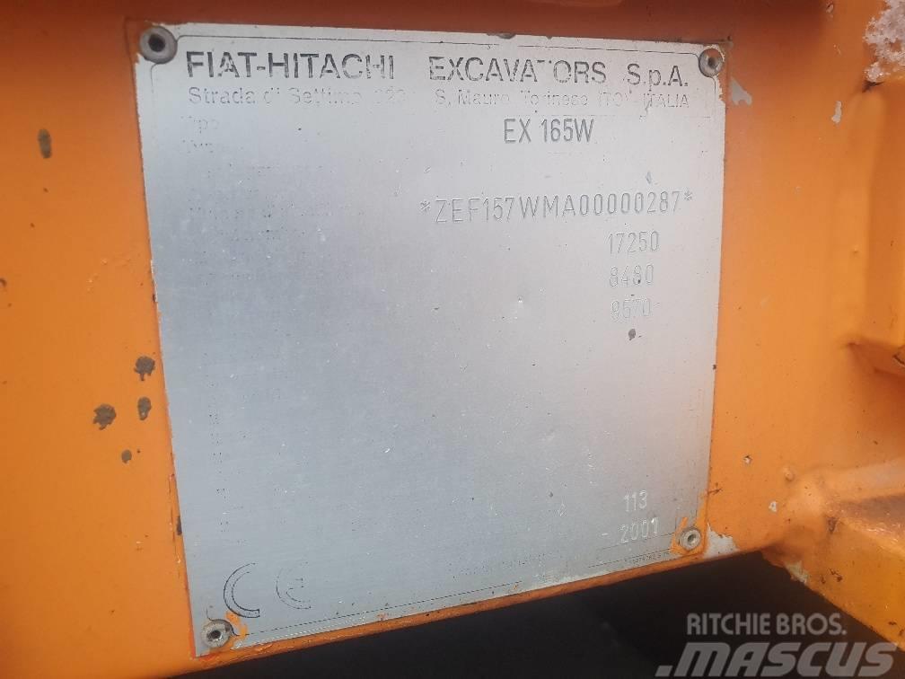 Fiat-Hitachi EX 165 W Ekskavatori uz riteņiem