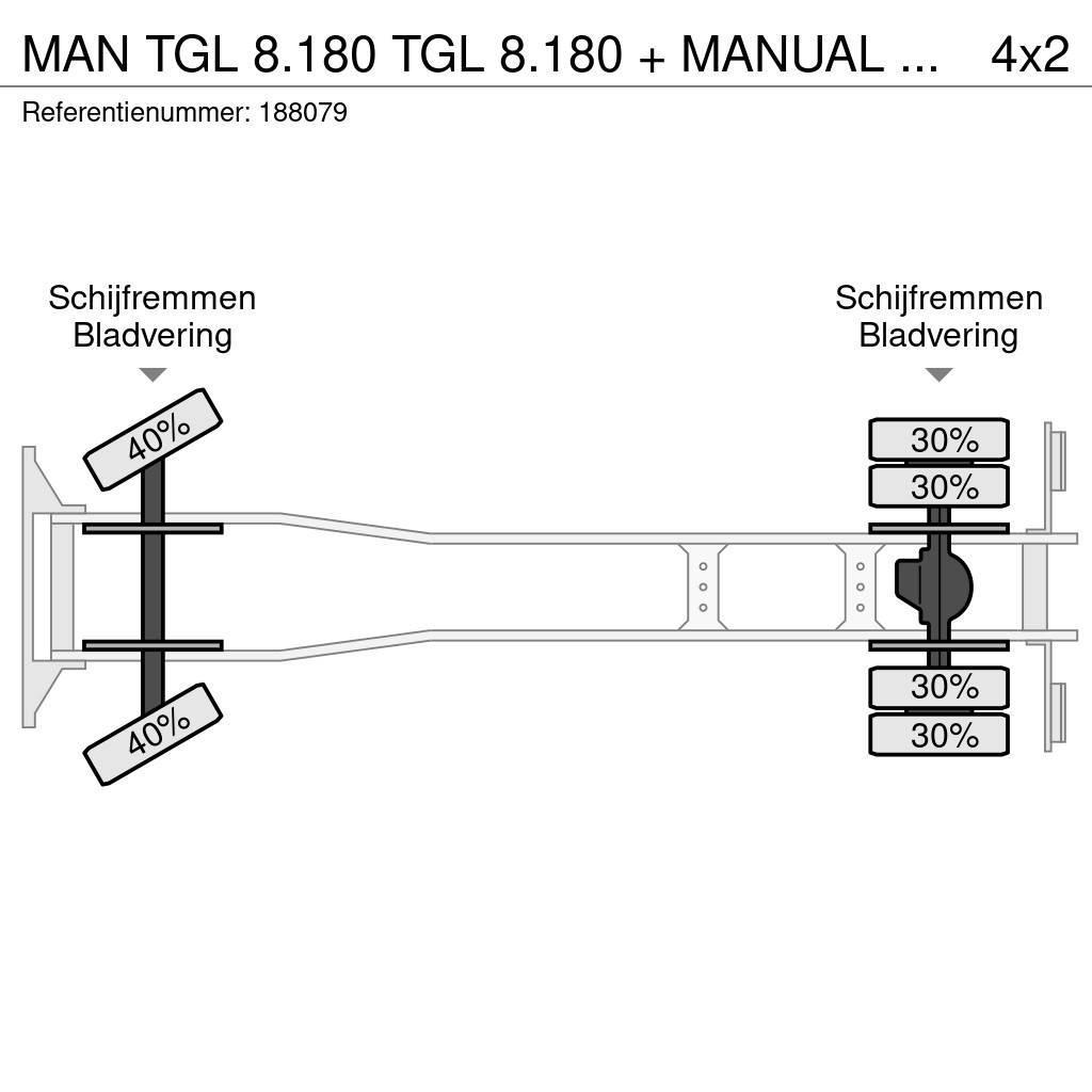 MAN TGL 8.180 TGL 8.180 + MANUAL + Lift Furgons