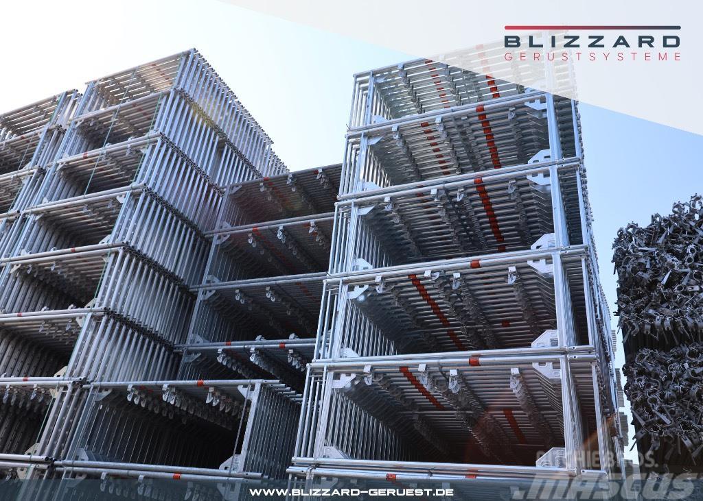  1041,34 m² Blizzard Arbeitsgerüst aus Stahl Blizza Sastatņu aprīkojums