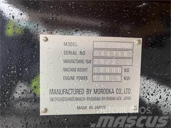 Morooka MST2200VDR Kāpurķēžu pašizkrāvējs
