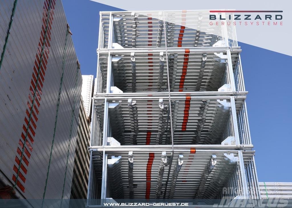 Blizzard 81 m² neues Gerüst günstig aus Stahl Sastatņu aprīkojums