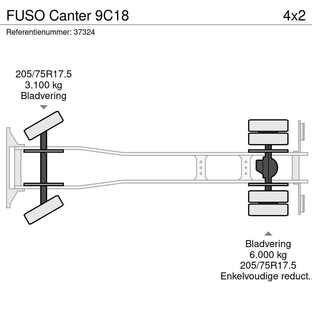 Fuso Canter 9C18 Atkritumu izvešanas transports