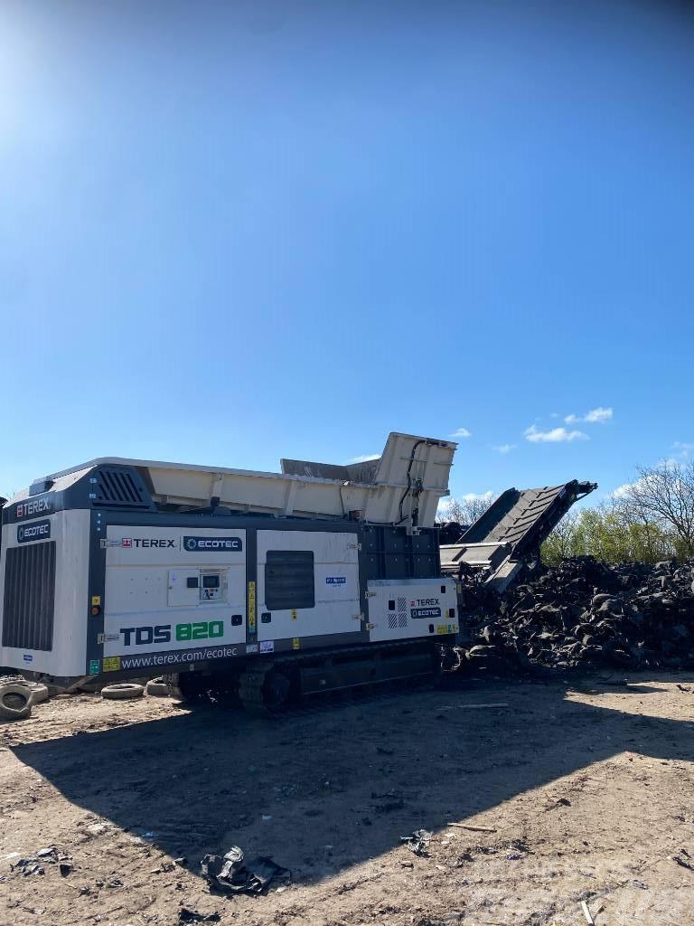 Terex Ecotec TDS 820 Atkritumu smalcinātāji