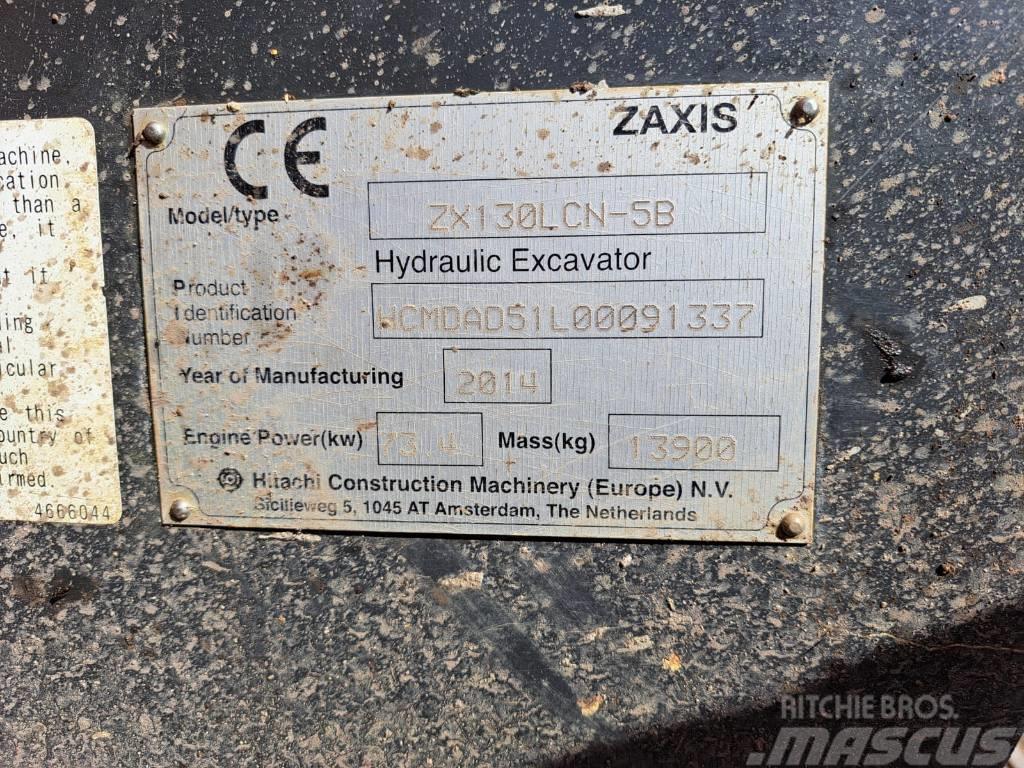 Hitachi ZX 130 LC N-5 B Kāpurķēžu ekskavatori