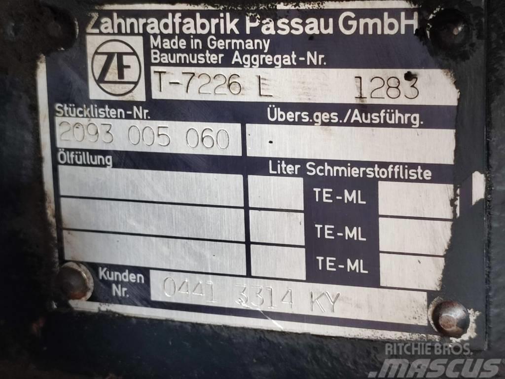 Deutz-Fahr T 7226 L DEUTZ FAHR 6.20 AGROTRON gearbox Transmisija