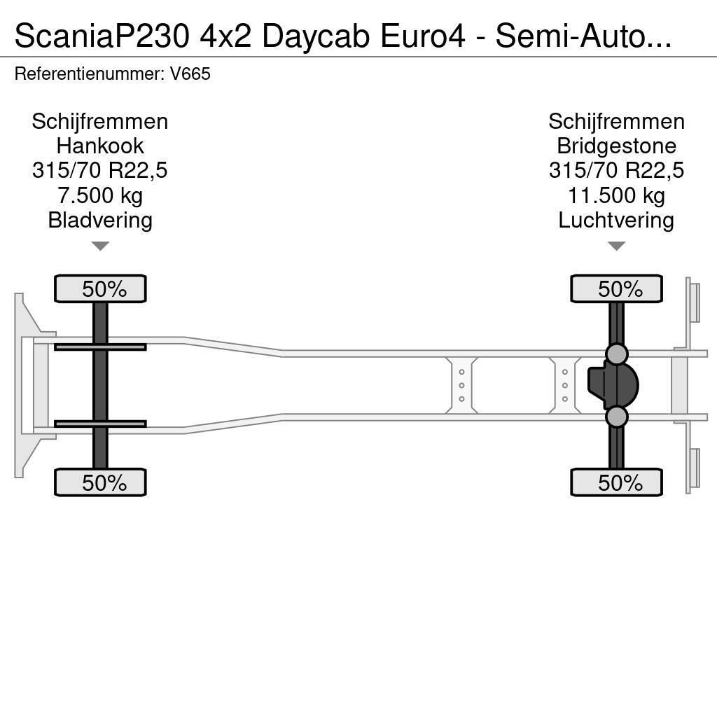 Scania P230 4x2 Daycab Euro4 - Semi-Automaat - KoelVriesB Kravas automašīnas - refrižeratori