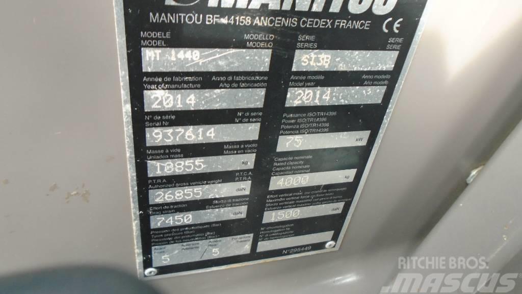 Manitou MT 1440 Teleskopiskie manipulatori