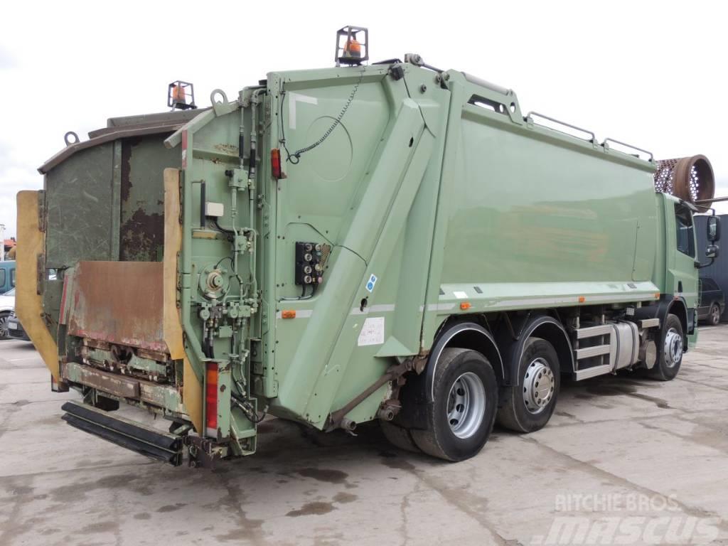 DAF CF 75.250 Śmieciarka, 2012rok, 6x2, 250KM, EURO EE Atkritumu izvešanas transports