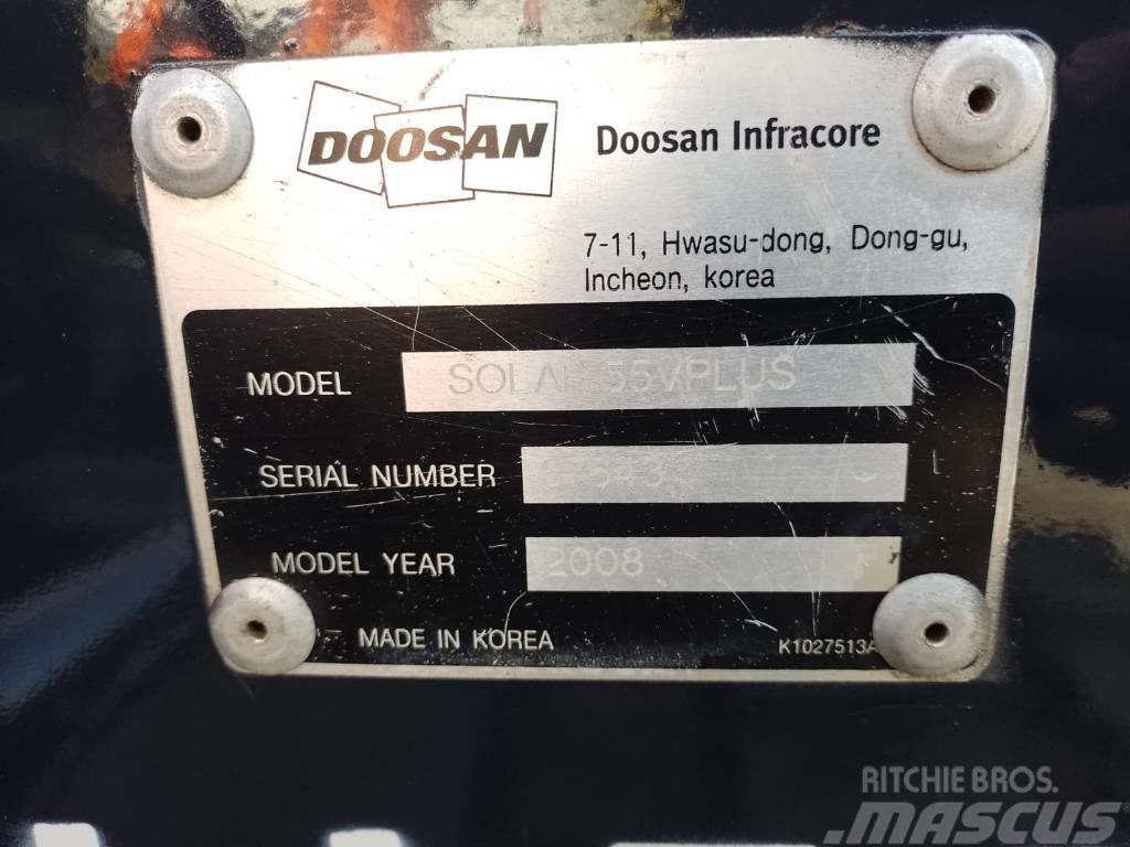 Doosan SOLAR 55VPLUS Mini ekskavatori < 7 t