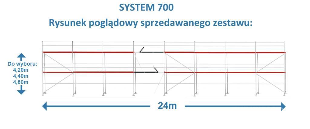 DUDIX SYSTEM700 Gerüstbau Scaffolding Sastatņu aprīkojums