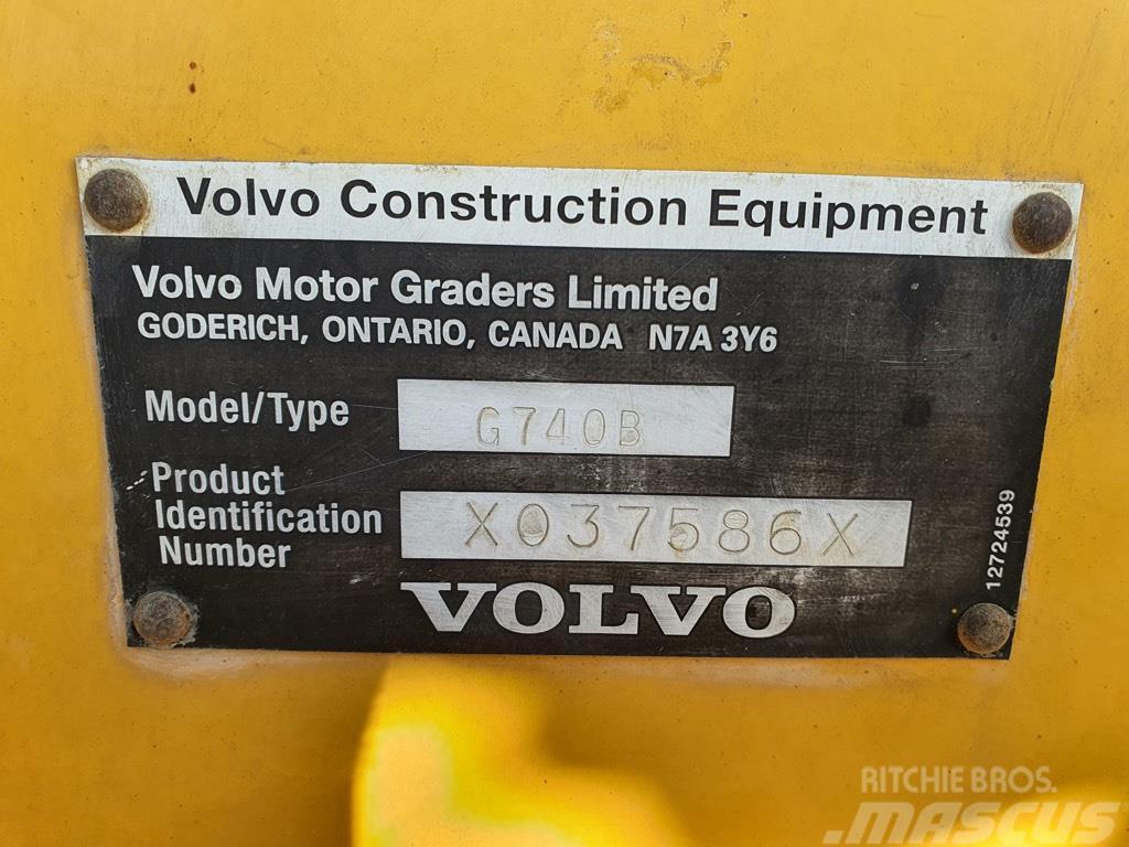 Volvo G 740 B PARTS Greideri