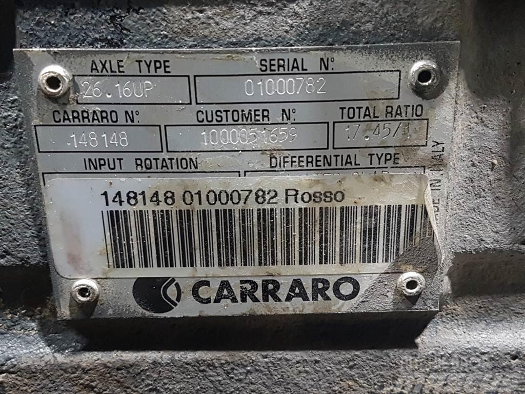 Carraro 26.16UP - Kramer 342 Allrad - Axle Asis