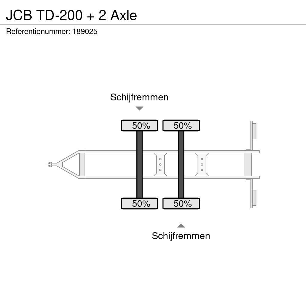 JCB TD-200 + 2 Axle Tents