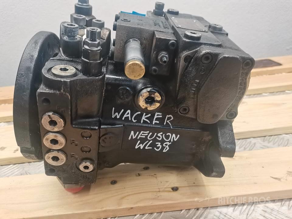 Wacker Neuson WL38 {Rexroth A4VG40DA1D8}  drive pump Hidraulika