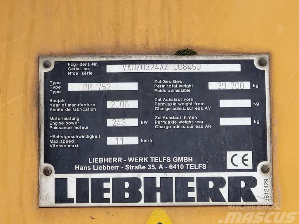 Liebherr PR 752 Litronic Kāpurķēžu buldozeri