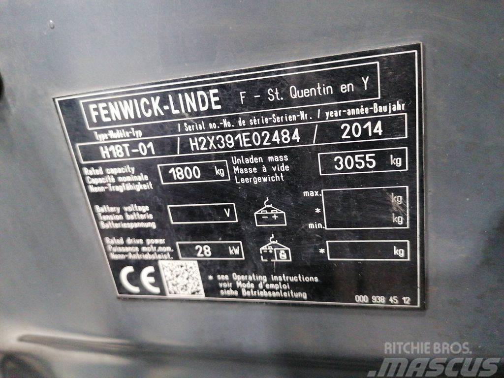 Linde H18T-01 LPG tehnika