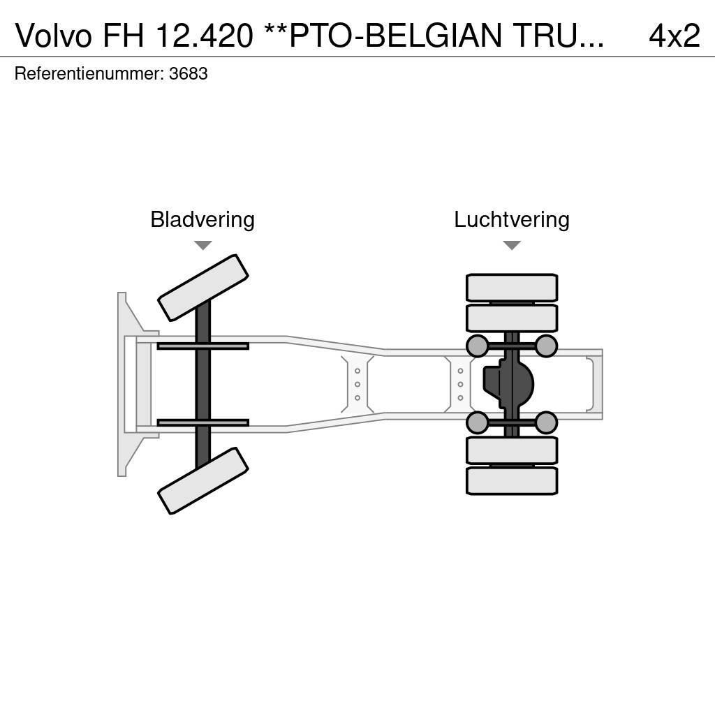 Volvo FH 12.420 **PTO-BELGIAN TRUCK-LOW MILEAGE** Vilcēji
