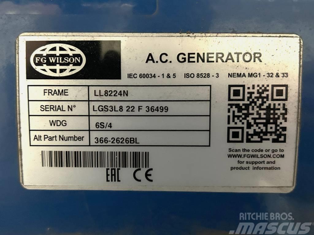 FG Wilson P1650-1 - Perkins 1.650 kVA Genset - DPX-16030-O Dīzeļģeneratori