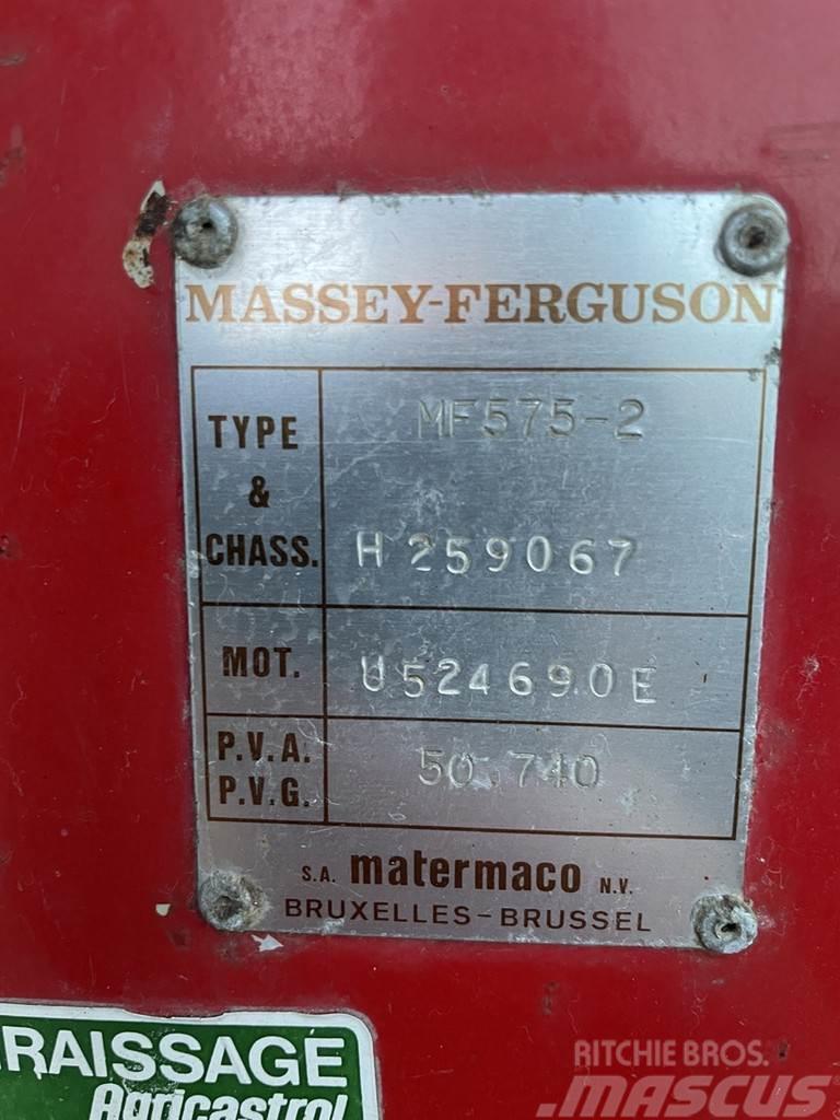 Massey Ferguson 575 Traktori