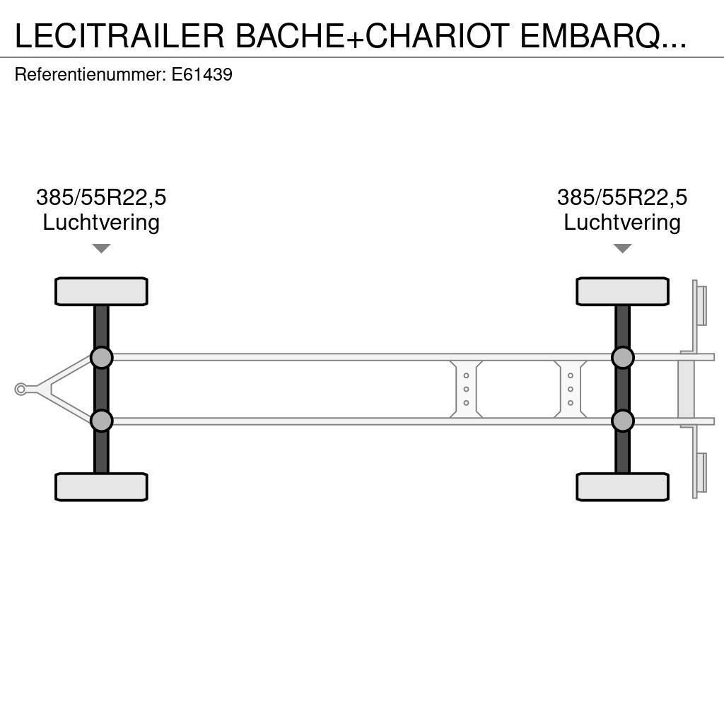 Lecitrailer BACHE+CHARIOT EMBARQUER/KOOIAAP Tents