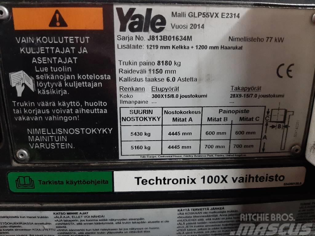 Yale GLP55VX LPG tehnika