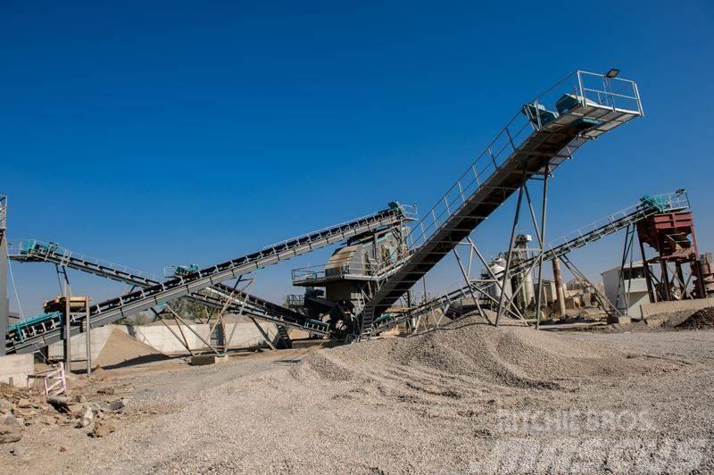Constmach Stationary Sand Screening and Washing Plant Rūpnīcas