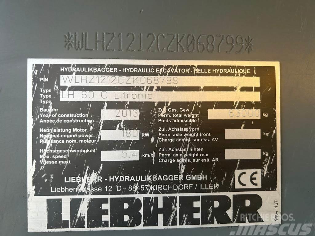 Liebherr LH 60 C Litronic EPA Umschlag bagger Citi