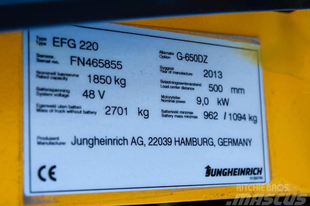 Jungheinrich EFG 220 Elektriskie iekrāvēji