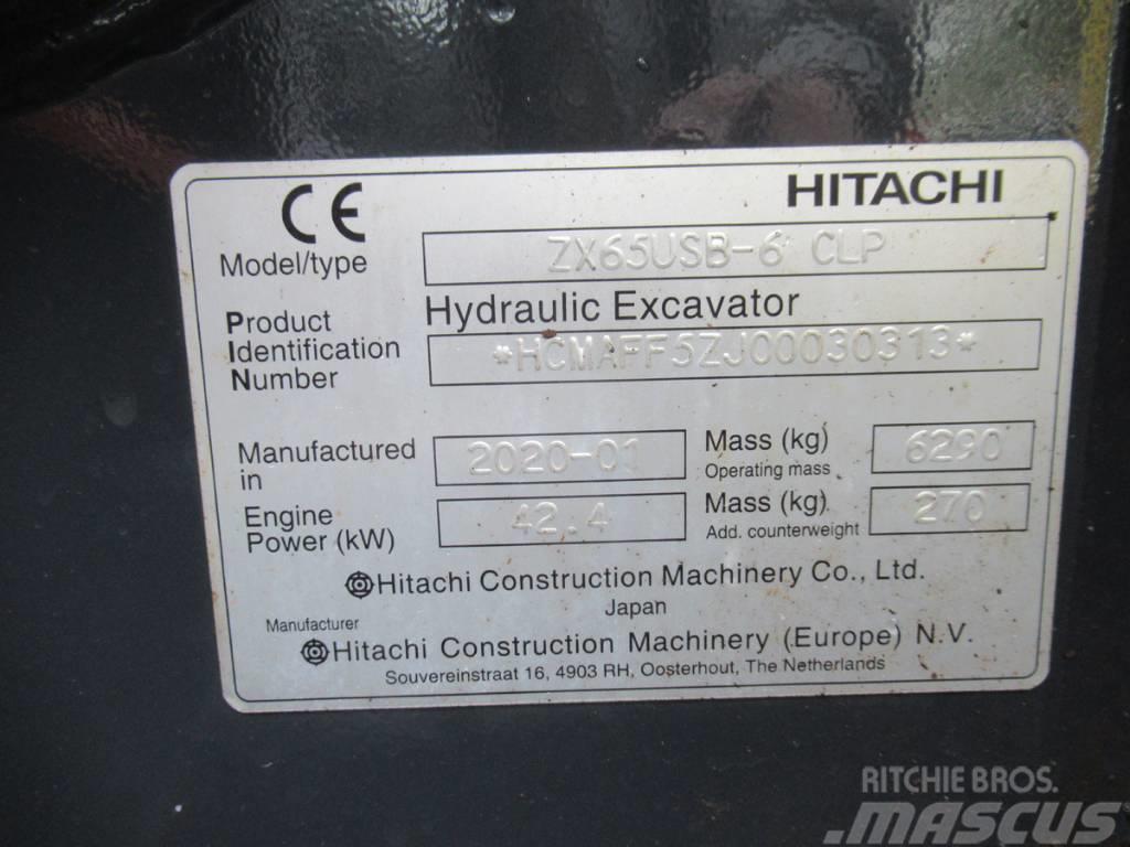 Hitachi ZX65 USB-6 CLP Oilquick OQ45-5 SH Mini ekskavatori < 7 t
