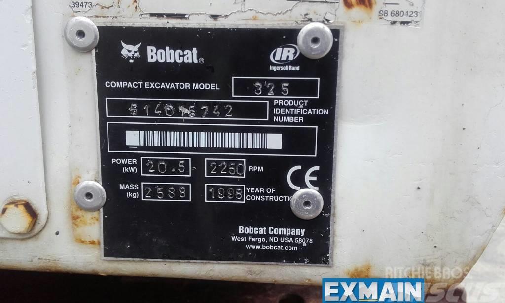 Bobcat X 325 Mini ekskavatori < 7 t