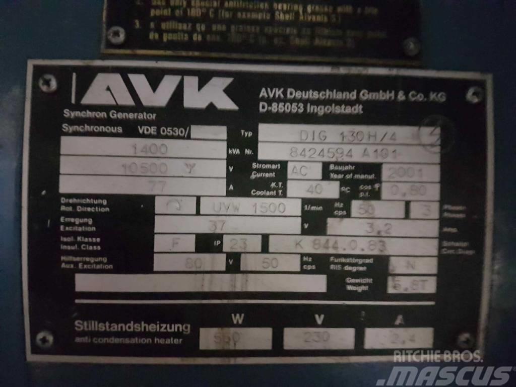 AVK DIG130 H/4 Dīzeļģeneratori