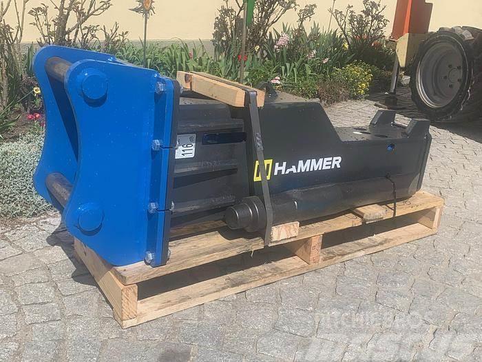 Hammer HM500 mit Martin M10 Hydraulikhammer Āmuri/Drupinātāji