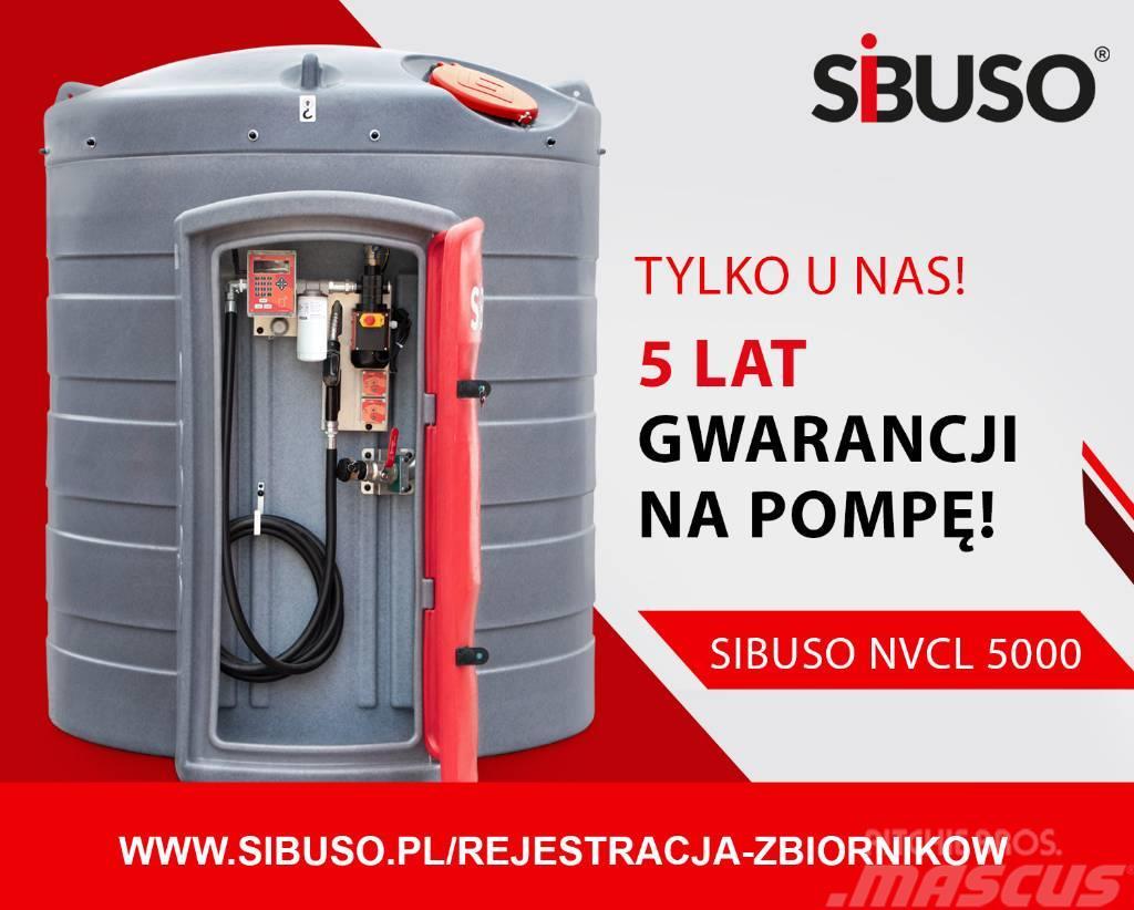 Sibuso NVCL 5000L zbiornik Diesel z szafą Tvertnes