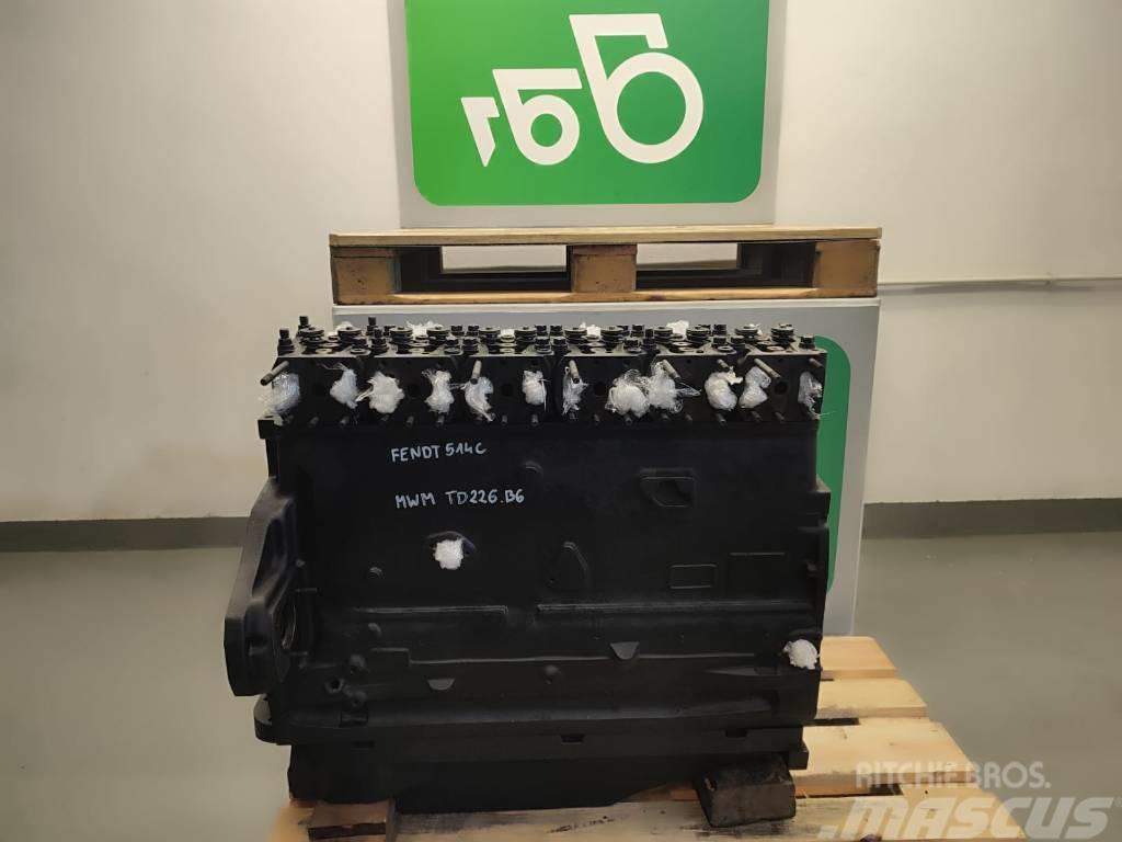 Fendt MWM TD226.B6 engine post Dzinēji