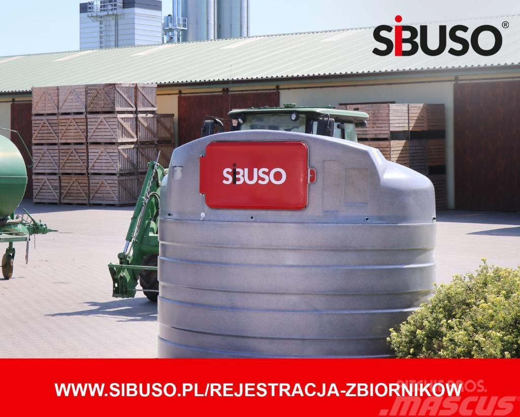 Sibuso 5000L zbiornik dwupłaszczowy Diesel Komunālās mašīnas