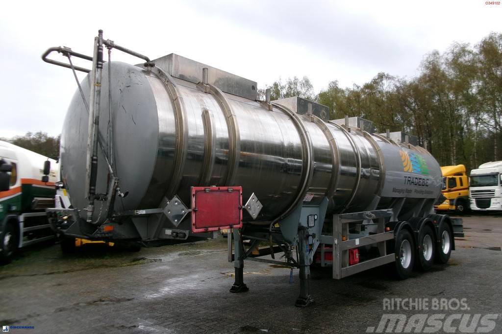  Clayton Chemical tank inox 30 m3 / 1 comp Autocisternas