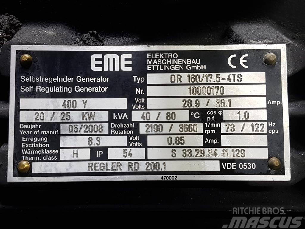 Vögele VISION 5100-2/5103-2-EME DR160/17.5-4TS-Generator Citi ģeneratori