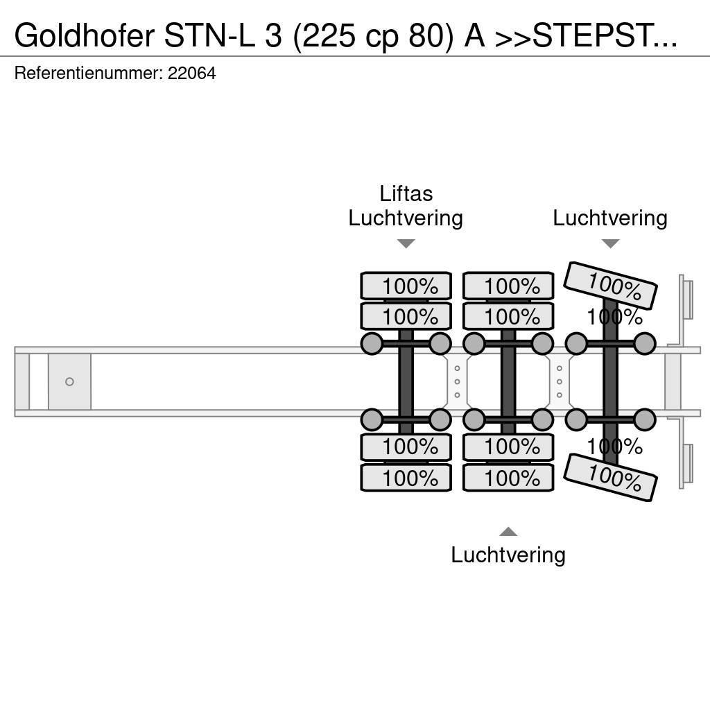 Goldhofer STN-L 3 (225 cp 80) A >>STEPSTAR<< (CARGOPLUS® tyr Zemie treileri