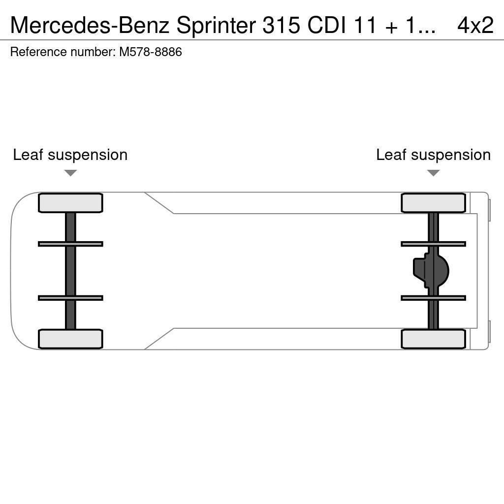 Mercedes-Benz Sprinter 315 CDI 11 + 1 SEATS / LIFT Mikroautobusi