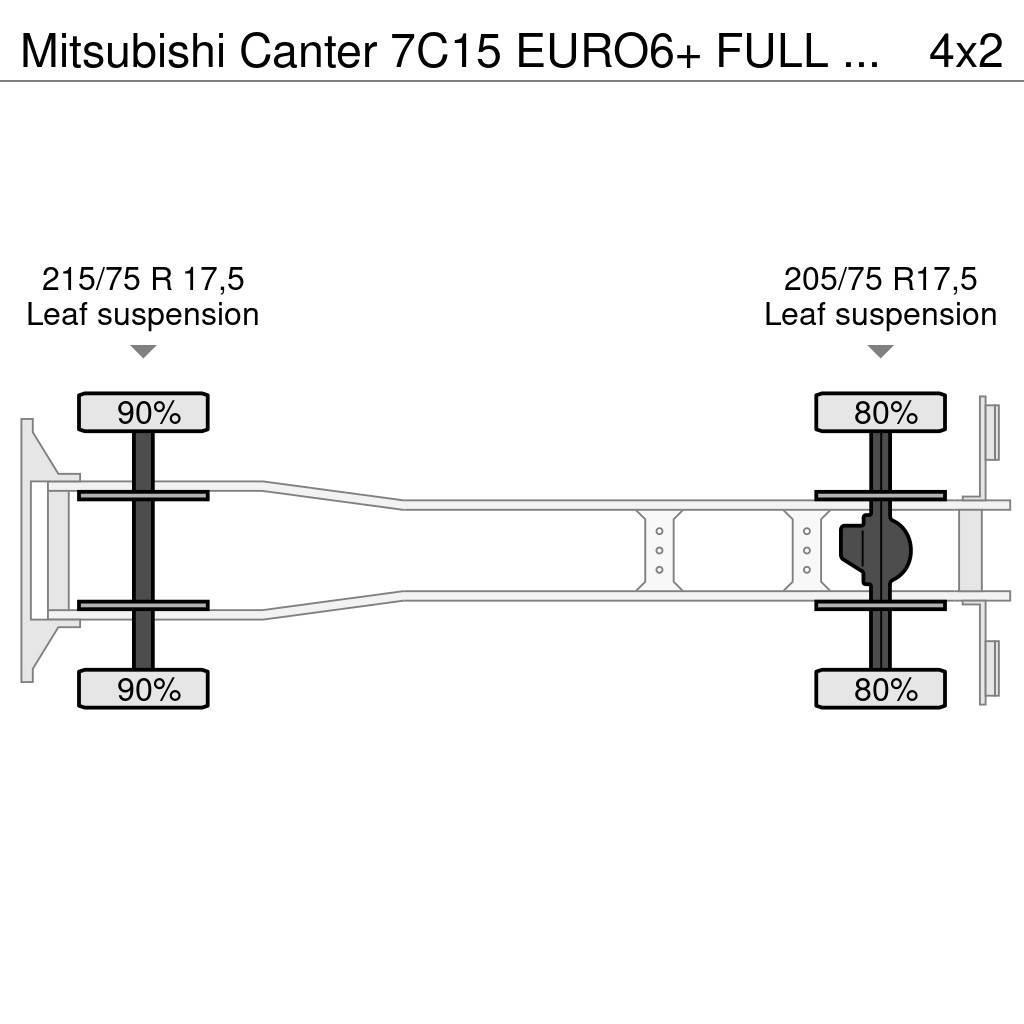 Mitsubishi Canter 7C15 EURO6+ FULL STEEL + AUTOMATIC Kravas automašīnas - refrižeratori