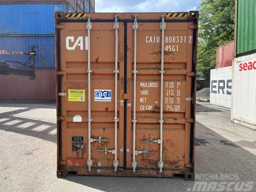  40 Fuß HC Lagercontainer Seecontainer Uzglabāšanas konteineri