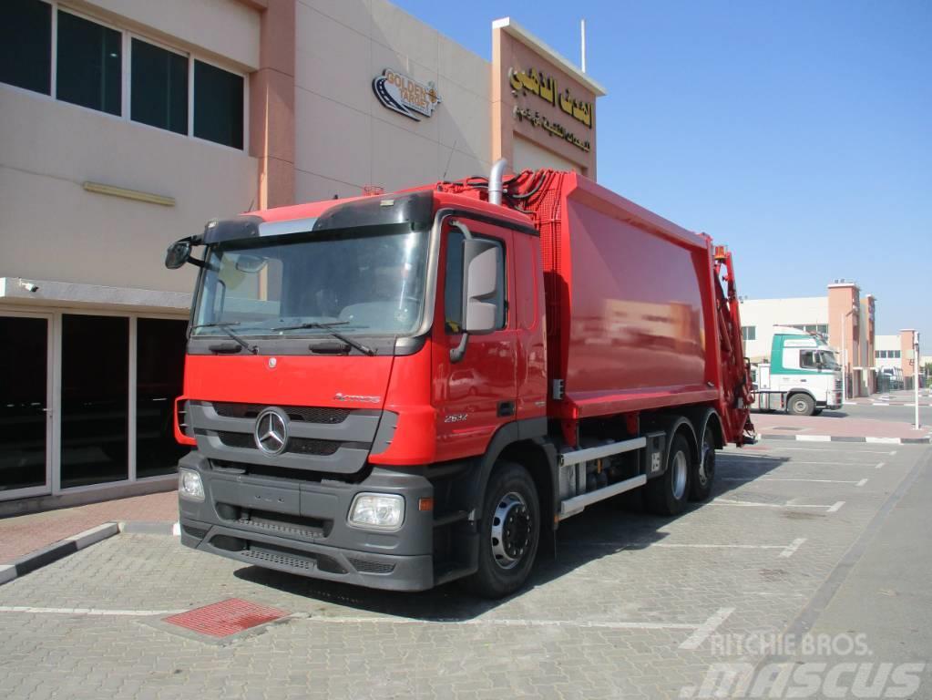 Mercedes-Benz 2632 6×2 Garbage Truck 2012 Atkritumu izvešanas transports