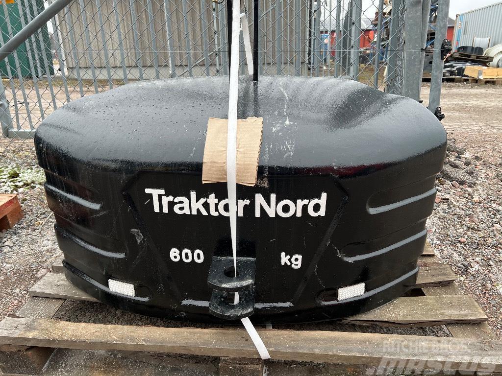  Traktor Nord Frontvikt olika storlekar 600-1800kg Priekšējie svari