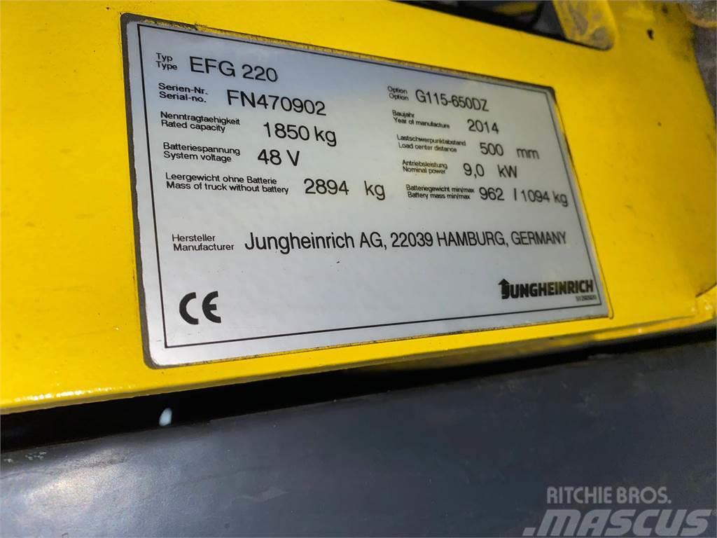 Jungheinrich EFG 220 Elektriskie iekrāvēji