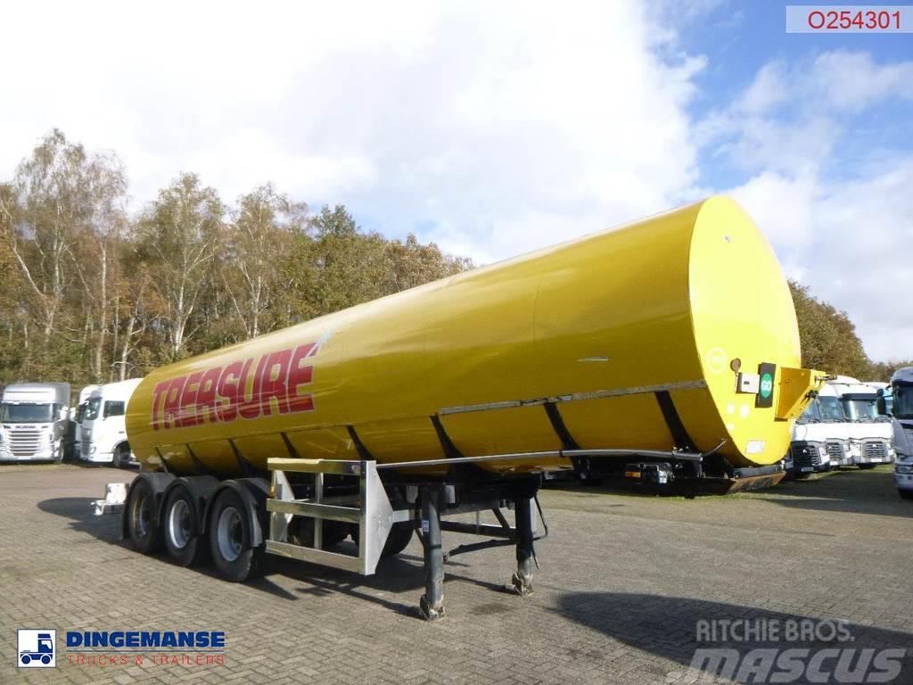  Crane Fruehauf Food (beer) tank inox 30 m3 / 2 com Autocisternas